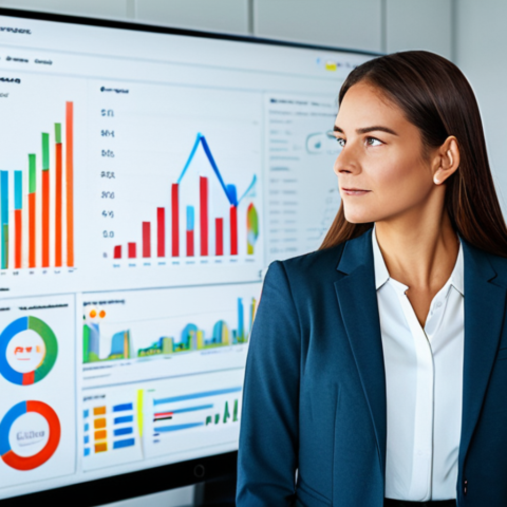 A determined professional e-commerce manager, dressed in a modest business suit, stands confidently in a sleek, modern office. She is looking at a holographic interface displaying dynamic charts and seamlessly flowing data, symbolizing complex e-commerce operations being streamlined. The background subtly features elements of secure payment gateways and organized logistics, representing effective solutions. The atmosphere is calm and efficient, with a clear focus on problem-solving and optimization. safe for work, appropriate content, fully clothed, professional, perfect anatomy, correct proportions, natural pose, well-formed hands, proper finger count, natural body proportions, high-quality digital illustration, vibrant colors, clear focus.